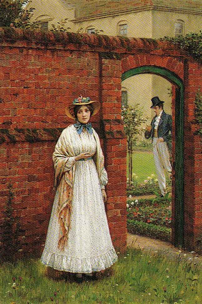 The Time And The Place by Edmund Blair-Leighton